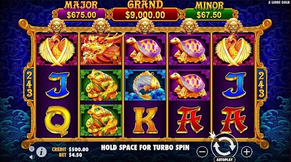 5 Lions Gold från Pragmatic Play