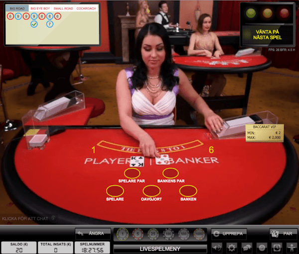 Live Baccarat