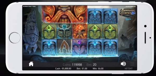 Spela Asgardian Stones i mobilen