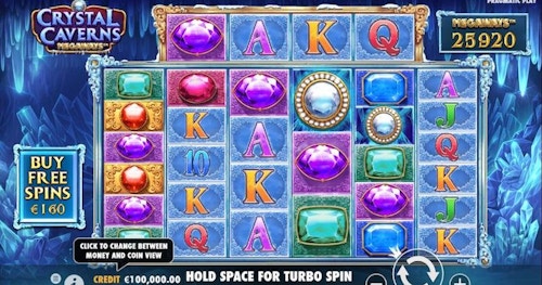 Crystal Caverns Megaways från Pragmatic Play
