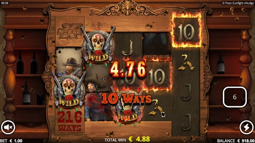 El Paso Gunfight från NoLimit City