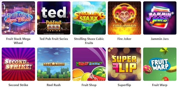 Drömmarnas casino fyller på med vårslots