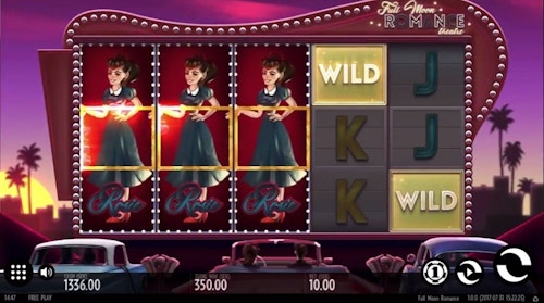 Full Moon Romance: Ny slot från Thunderkick med drive-in-bio-tema