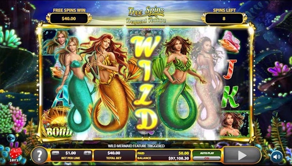 Golden Tides från 2 BY 2 Gaming