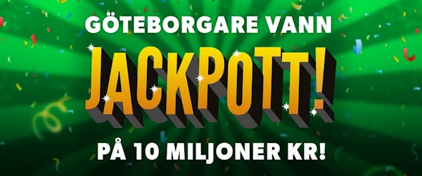 Göteborgare vann 10 miljoner kronor hos Rizk Casino