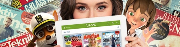 Få gratis tidningsprenumeration eller 3 månaders Wype när du spelar