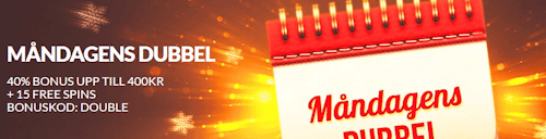 Måndagsbonus hos Guts: Få 40% Bonus & 15 Free Spins