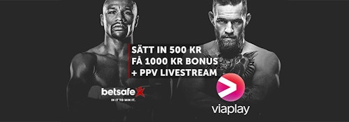 Gratis Livestream för Mayweather mot McGregor i helgen