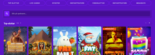 Pixel.bet casino spelutbud