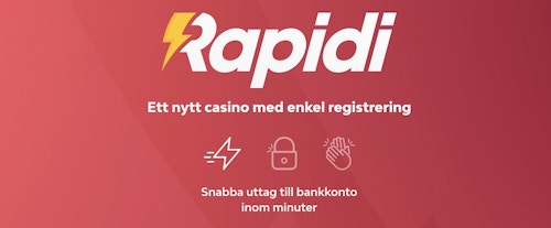 Ett ultrasnabbt casino lanseras i Sverige