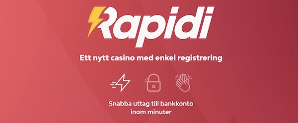 Ett ultrasnabbt casino lanseras i Sverige