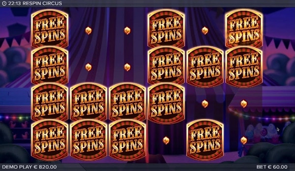 Respin Circus från Elk Studios