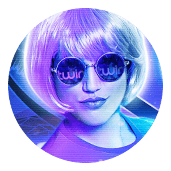 Twin syns i tjejs solglasögon