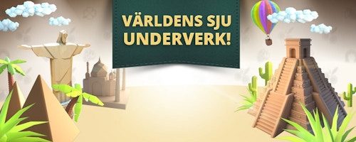 Vinn resa till världens 7 underverk