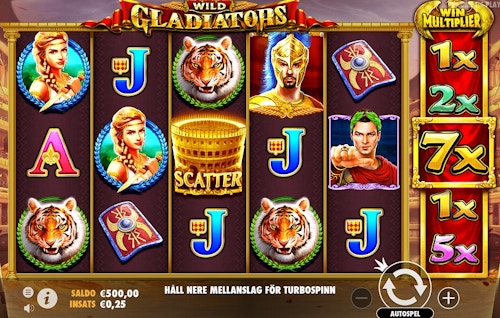 Wild Gladiators från Pragmatic Play