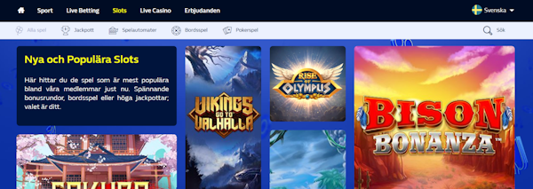 William Hill casino spelutbud