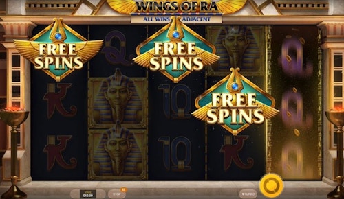 Wings of Ra från Red Tiger Gaming