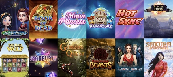 Spelutbud hos Zodiacu Casino